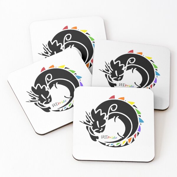 Item preview, Dragon, rainbow scales designed and sold by RikkyTeesPride.