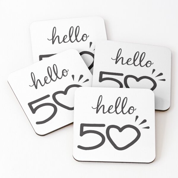 Item preview, 50th Birthday , 50th Birthday Anniversary, hello 50 designed and sold by suthee navakul.