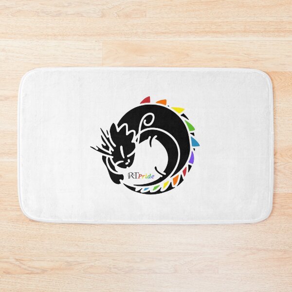 Item preview, Dragon, rainbow scales designed and sold by RikkyTeesPride.