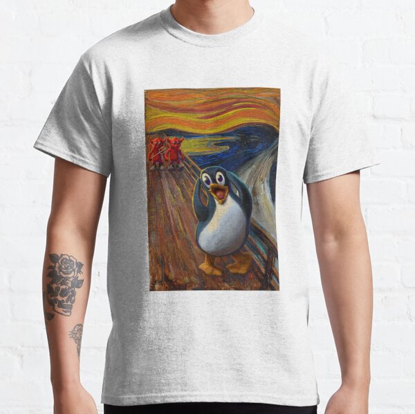 Tux Scream Classic T-Shirt