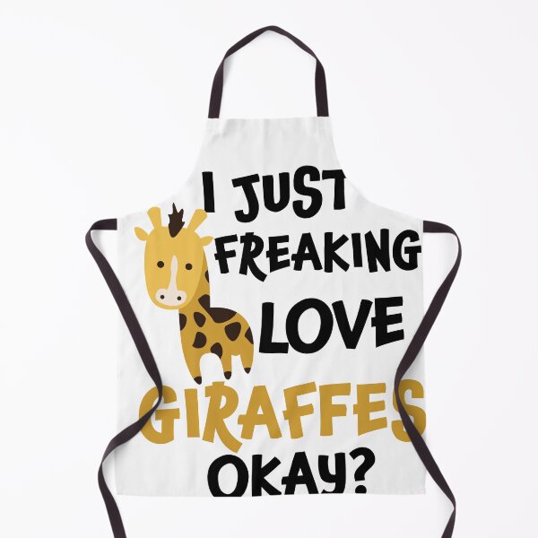 Item preview, I Just Freaking Love Giraffes Ok | Cute Giraffe designed and sold by Tasha McGlashan.