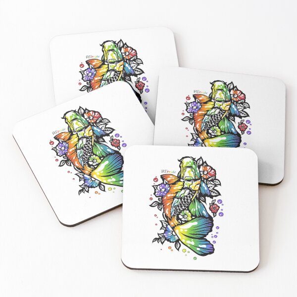 Item preview, Rainbow koi fish designed and sold by RikkyTeesPride.