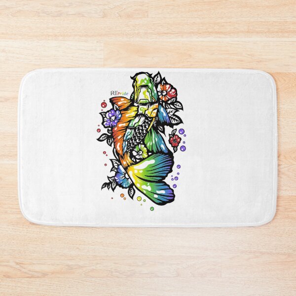 Item preview, Rainbow koi fish designed and sold by RikkyTeesPride.