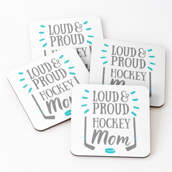 Artikelvorschau, Laute & Stolze Hockey Mutter | Hockey Mom Geschenk entworfen und verkauft von Presto Prints Design.