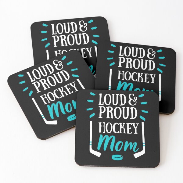Artikelvorschau, Laute & Stolze Hockey Mutter | Hockey Mom Geschenk entworfen und verkauft von Presto Prints Design.