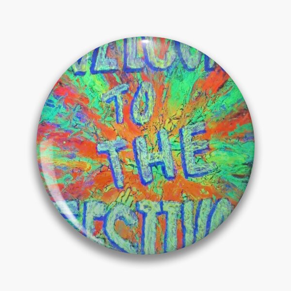 Item preview, Welcome To The Festival Red and Green Painting Under UV Light designed and sold by Andrew Morrell.