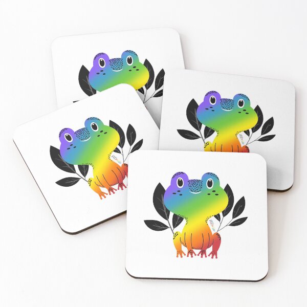 Item preview, Rainbow frog designed and sold by RikkyTeesPride.
