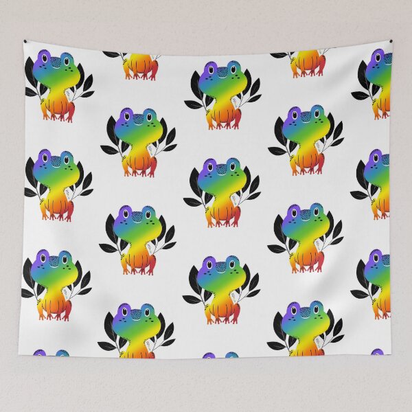 Item preview, Rainbow frog designed and sold by RikkyTeesPride.