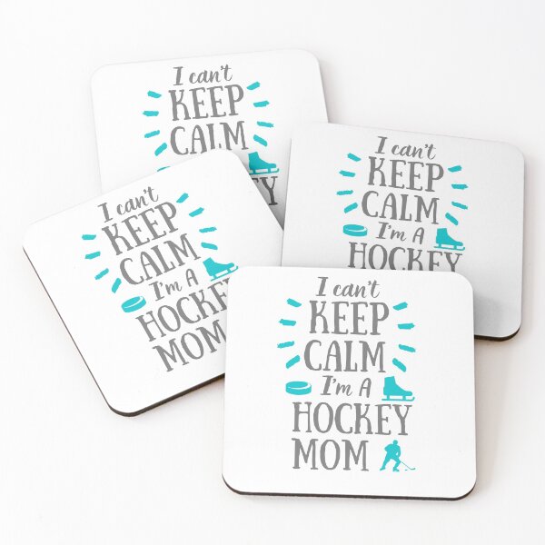 Artikelvorschau, Bleib ruhig, Hockey-Mama | Hockey-Mama entworfen und verkauft von Presto Prints Design.
