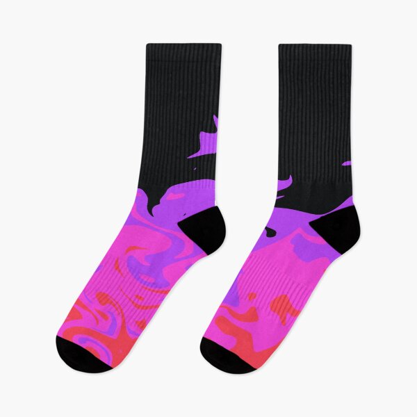 Item preview, Abstract Purple pink red flames in the darkness designed and sold by ANU007.