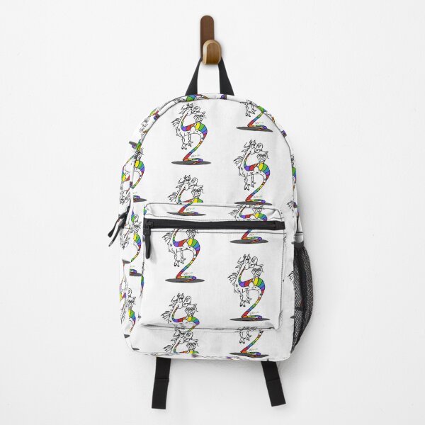 Item preview, Rainbow dragon drinking coffee designed and sold by RikkyTeesPride.