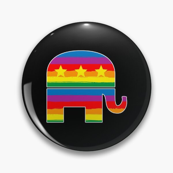 Item preview, LGBTQ Pride - Rainbow Elephant 3 Stars Gift designed and sold by TTFMerch.