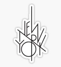 New york Sticker