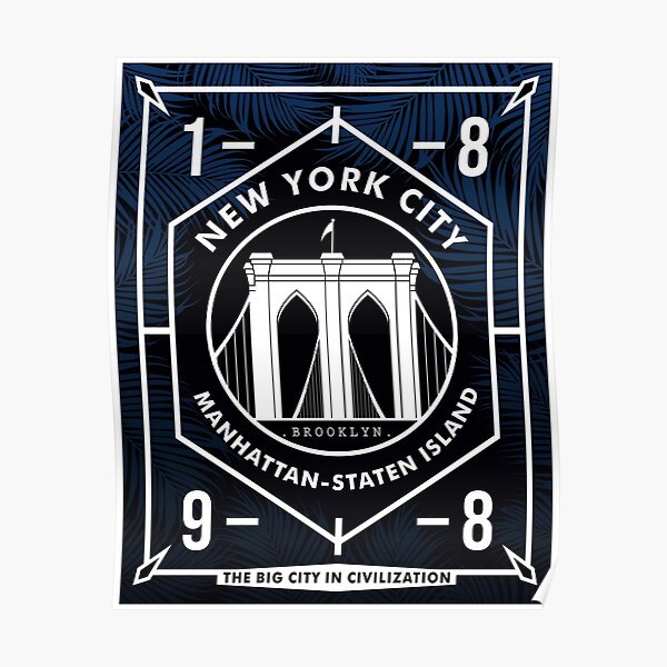NYC Badge Poster