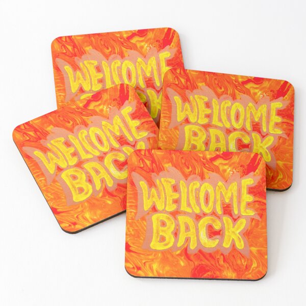 Item preview, WELCOME BACK, Red And Yellow Painting designed and sold by Andrew Morrell.