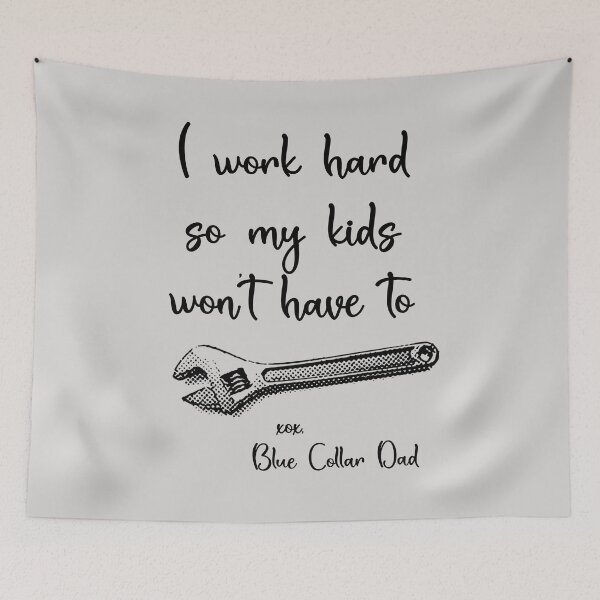 Item preview, I work hard so my kids won't have to designed and sold by sandpiperstudio.