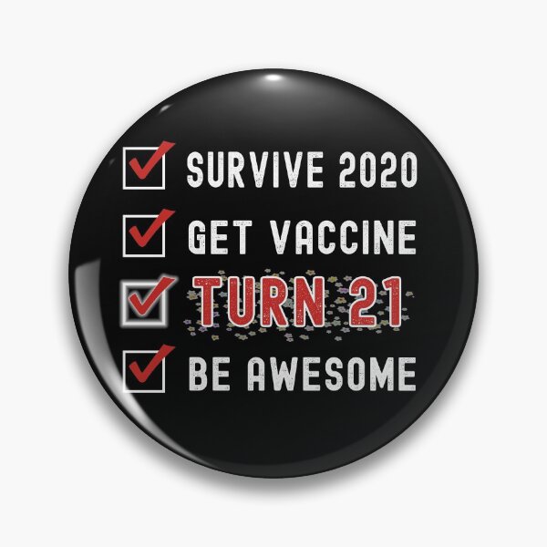 Item preview, Funny 21st Birthday - Vaccine Rollout Gift Idea for 2000 2021 designed and sold by Dorkification.