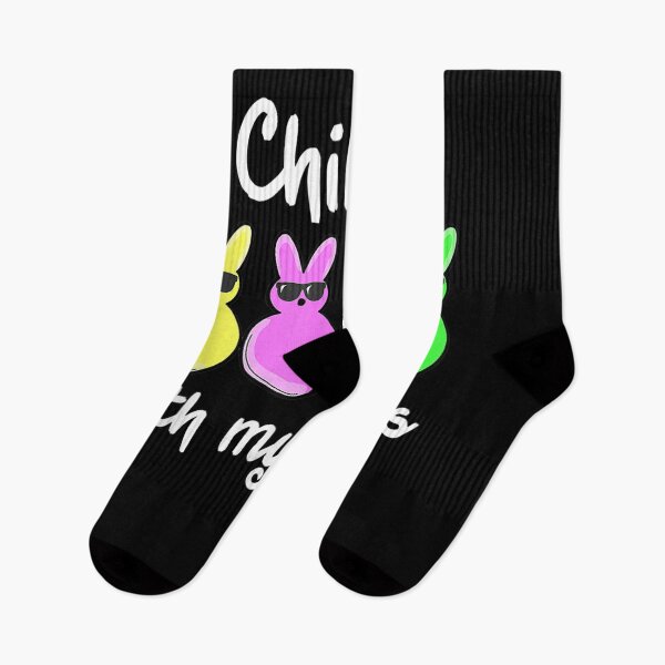 Item preview, Funny Chillin With My Peeps Boys Men Easter Bunny  designed and sold by christinero2.