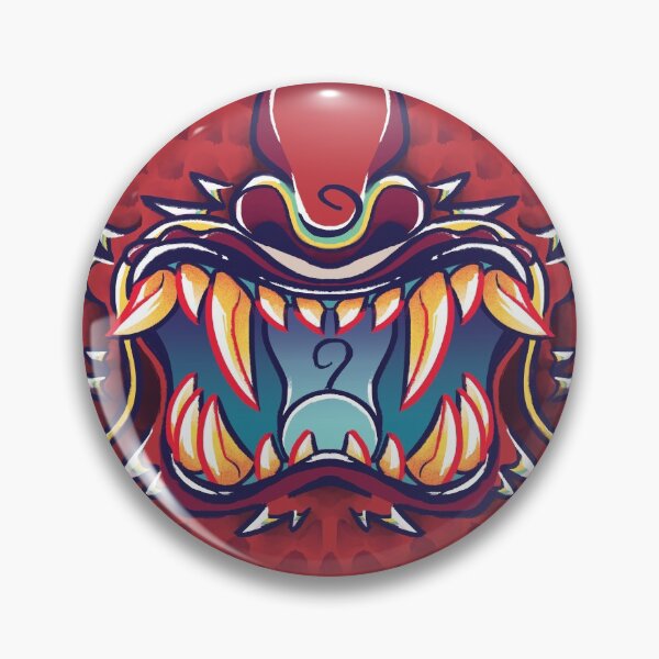 Item preview, The Dragon's Grin - Burnished Red designed and sold by artskls.