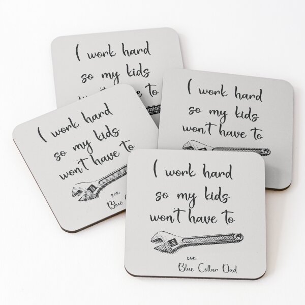 Item preview, I work hard so my kids won't have to designed and sold by sandpiperstudio.