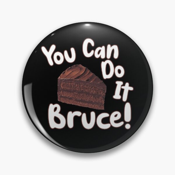 Item preview, You Can Do It Bruce! designed and sold by zombiemama.