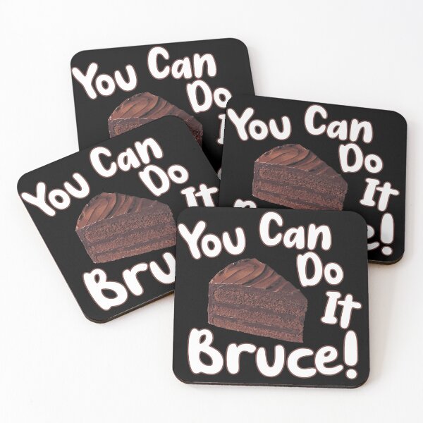 Item preview, You Can Do It Bruce! designed and sold by zombiemama.
