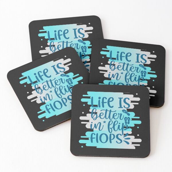 Item preview, Life Is Better In Flip Flops designed and sold by OrangePyramid.