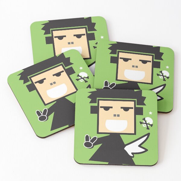 Item preview, Angel funny squared face designed and sold by okejmk.