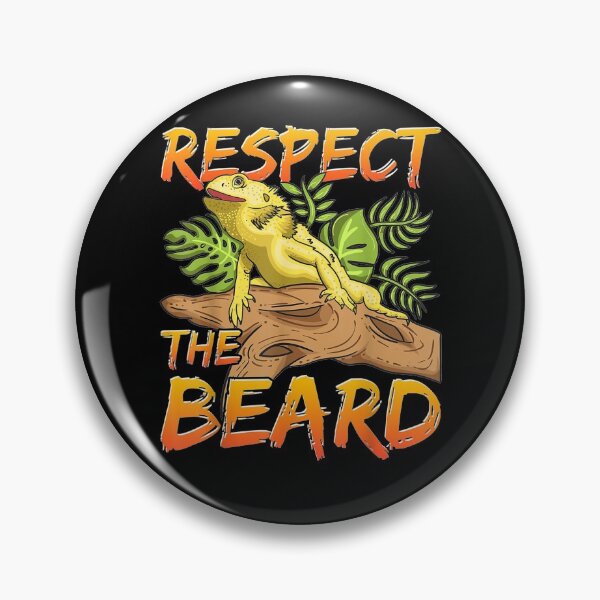 Item preview, Respect The Beard Bearded Dragon Design For Lizard Lovers  designed and sold by christinero2.