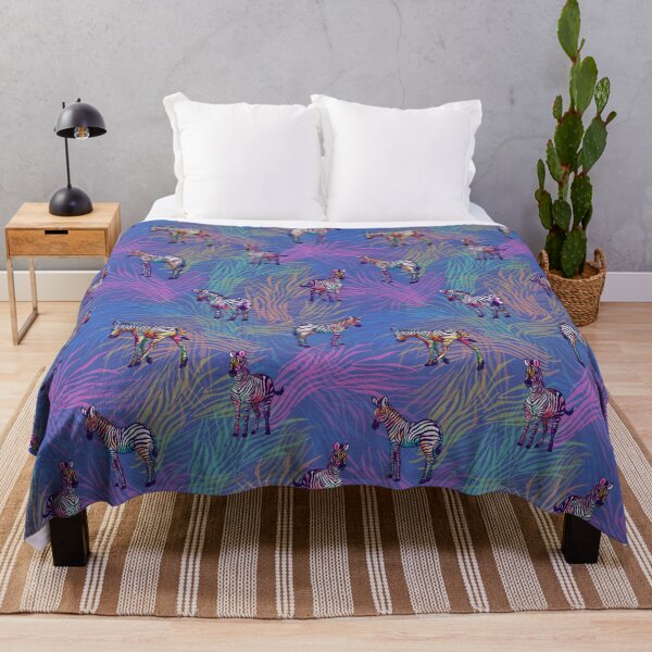 Item preview, colourful zebras designed and sold by varelagraphics.