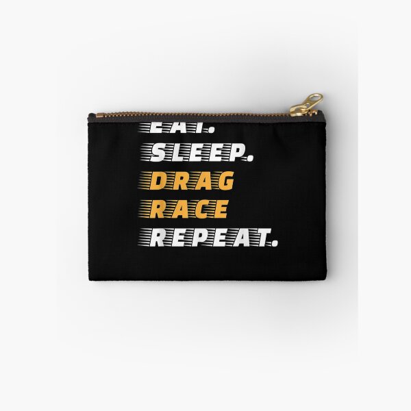 Item preview, Eat Sleep Drag Race Repeat Funny Racing Car Petrolhead  designed and sold by christinero2.