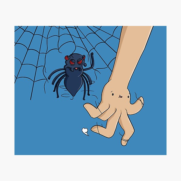 Item preview, Mr. Hand bothering Mr. Spider designed and sold by Agazock.