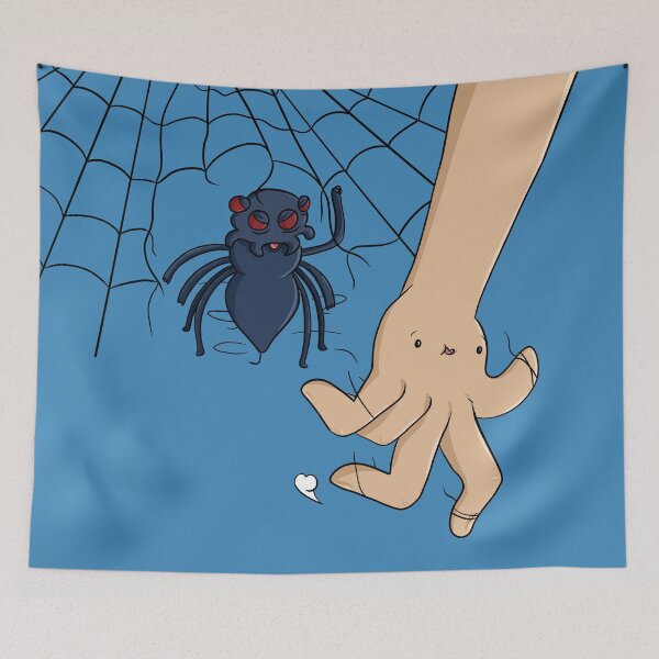 Item preview, Mr. Hand bothering Mr. Spider designed and sold by Agazock.