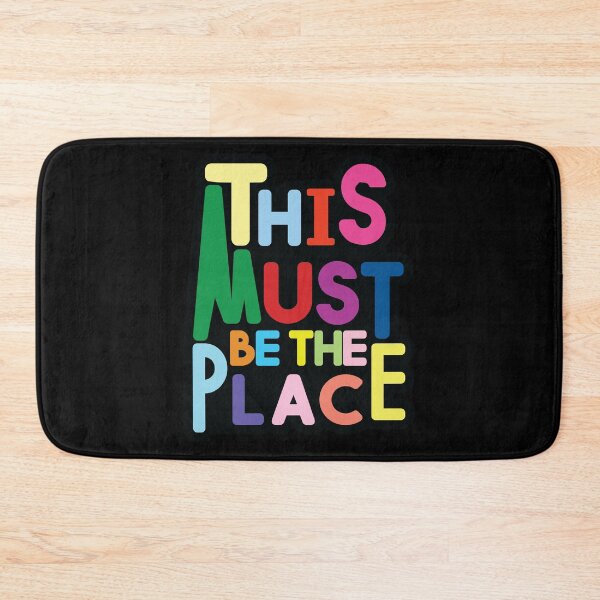 Item preview, This Must Be The Place designed and sold by No Rain Studio.
