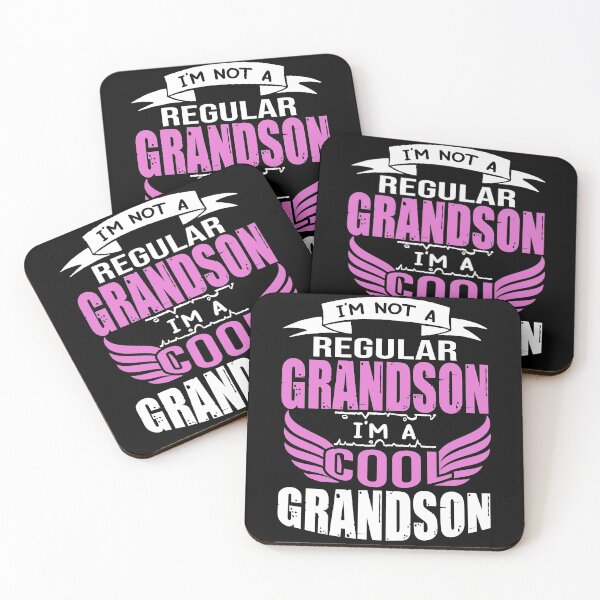 Item preview, I'm Not a Regular Grandson I'm a Cool Grandson Shirt designed and sold by jvtee.