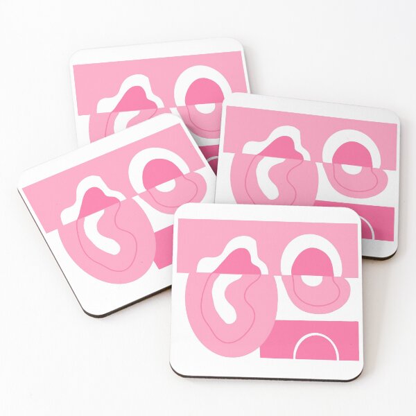 Item preview, minimal pink Scandinavian modern design designed and sold by mariahmoniquedesign.