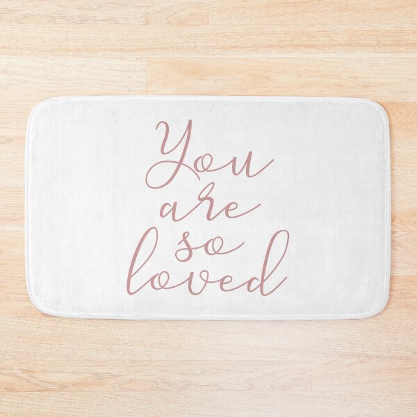 Item preview, You Are So Loved Rose Gold designed and sold by amazingjoy.