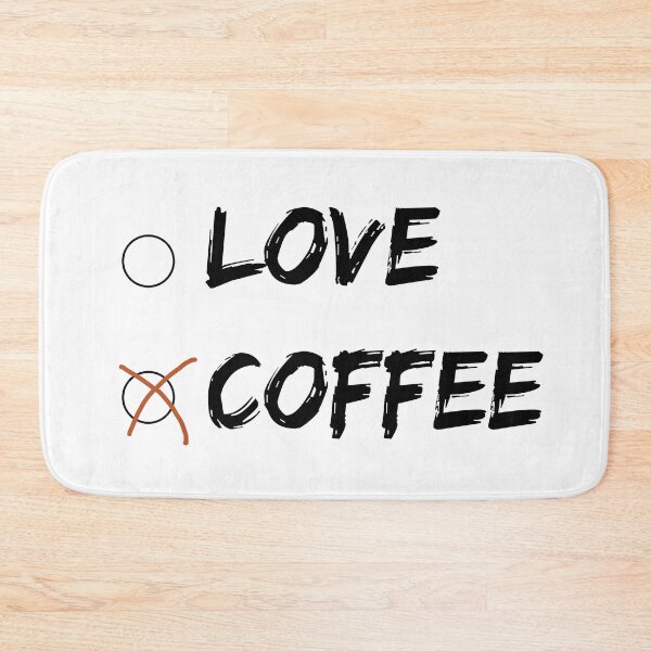 Item preview, FUNNY don't look for love look for coffee white GIFT  designed and sold by KiraSpace.