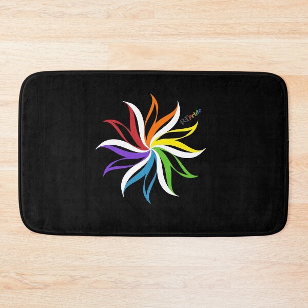 Item preview, Rainbow spiral design, white accent designed and sold by RikkyTeesPride.