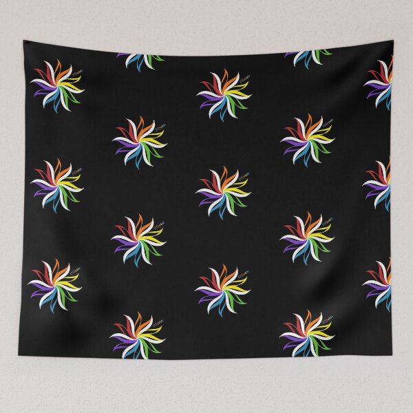 Item preview, Rainbow spiral design, white accent designed and sold by RikkyTeesPride.