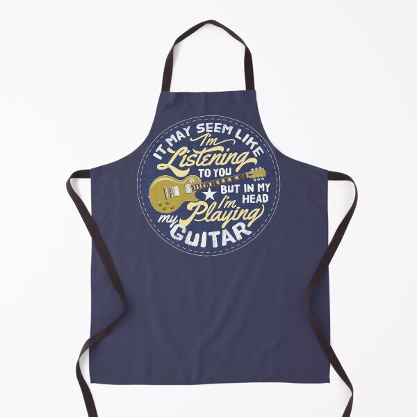 Item preview, Funny guitar quote denim patch style designed and sold by Sociojunkie.