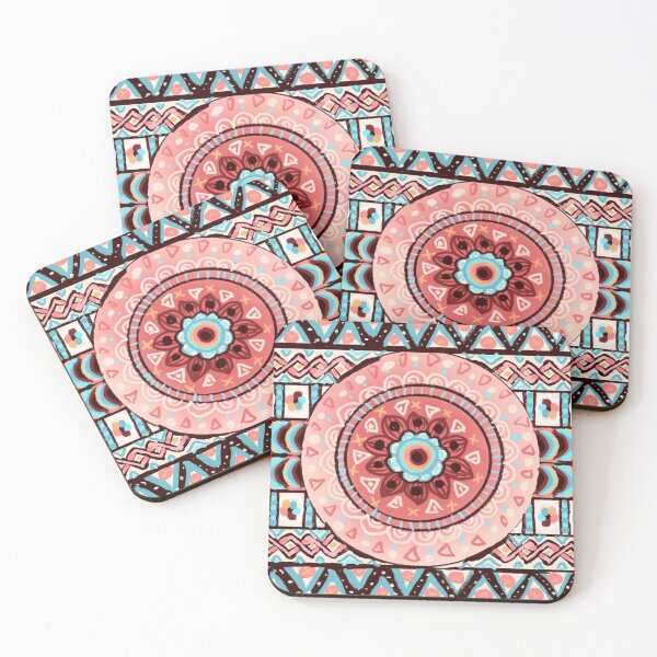 Item preview, cool colorful mandala design  designed and sold by HibiscusHeron.