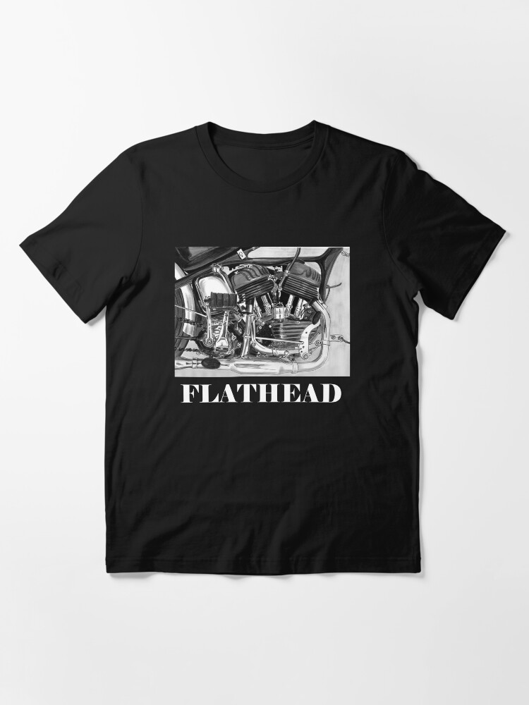 "Flathead" Tshirt for Sale by Gus41258 Redbubble harley tshirts