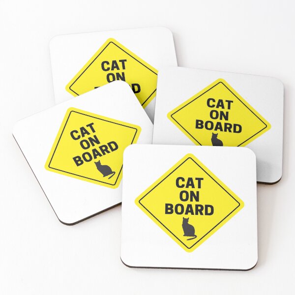 Item preview, Cat On Board designed and sold by SnarkyCatDesign.