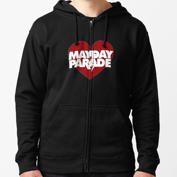 mayday parade moletom com capuz