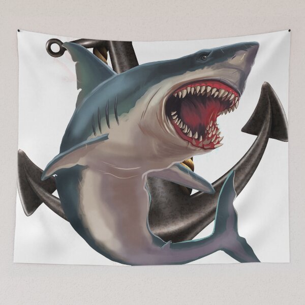 Item preview, Hungry shark designed and sold by ColorCollection.