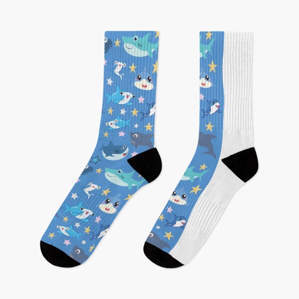 Item preview, Happy Sharks: Cute designed and sold by SnarkyCatDesign.