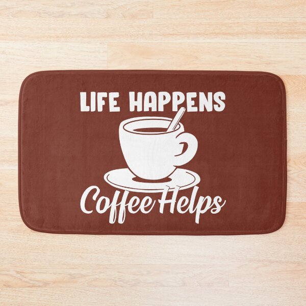 Item preview, Life happens, coffee helps designed and sold by SusanaDesigns.