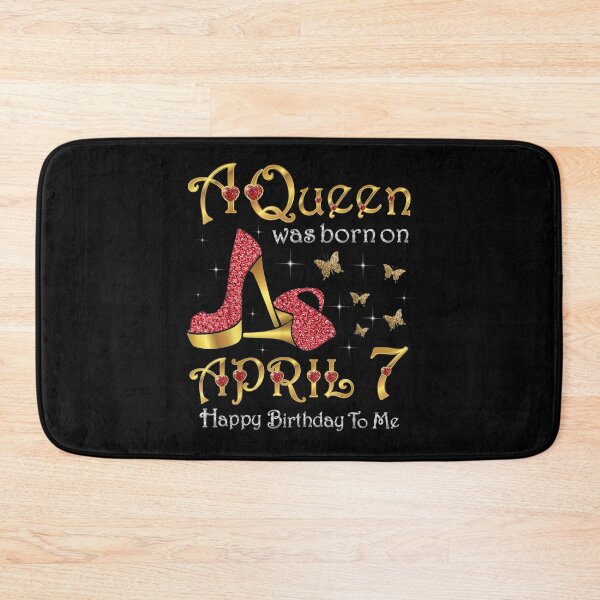 Item preview, A Queen Was Born On April 7 7th April Birthday  designed and sold by christinero2.