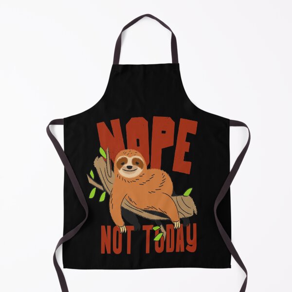 Item preview, Sloth Funny - Nope Not Today designed and sold by YueHeng Creates ⭐⭐⭐⭐⭐.